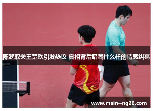 陈梦取关王楚钦引发热议 真相背后暗藏什么样的情感纠葛